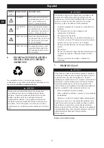 Preview for 22 page of GreenWorks CGG301 Operator'S Manual