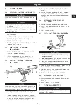 Preview for 23 page of GreenWorks CGG301 Operator'S Manual