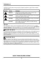 Предварительный просмотр 9 страницы GreenWorks CS-140-T Owner'S Manual