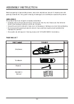 Предварительный просмотр 11 страницы GreenWorks CS-140-T Owner'S Manual