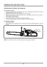 Предварительный просмотр 15 страницы GreenWorks CS-140-T Owner'S Manual