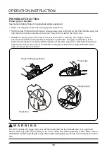 Предварительный просмотр 16 страницы GreenWorks CS-140-T Owner'S Manual