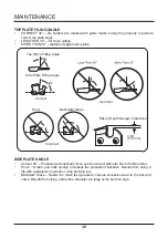 Предварительный просмотр 30 страницы GreenWorks CS-140-T Owner'S Manual