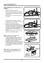 Предварительный просмотр 101 страницы GreenWorks CS-140-T Owner'S Manual