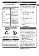 Preview for 23 page of GreenWorks CS40L02 Operator'S Manual