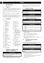 Preview for 4 page of GreenWorks CSF404 Operator'S Manual