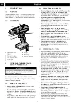 Preview for 4 page of GreenWorks DD24L00 Operator'S Manual