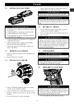 Preview for 17 page of GreenWorks DD24L00 Operator'S Manual