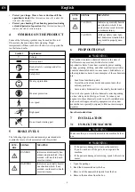 Preview for 6 page of GreenWorks DD24L01 Operator'S Manual