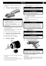 Preview for 7 page of GreenWorks DD24L01 Operator'S Manual