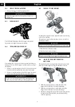 Preview for 8 page of GreenWorks DD24L01 Operator'S Manual