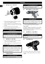 Preview for 16 page of GreenWorks DD24L01 Operator'S Manual