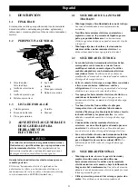 Preview for 21 page of GreenWorks DD24L01 Operator'S Manual