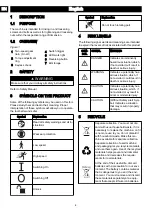 Preview for 4 page of GreenWorks DDG301 Operator'S Manual