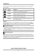 Preview for 8 page of GreenWorks Elite CS-80-XR-T Owner'S Manual