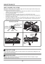 Preview for 24 page of GreenWorks Elite CS-80-XR-T Owner'S Manual