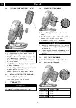 Предварительный просмотр 8 страницы GreenWorks FAN40B00 Operator'S Manual