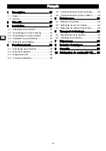 Предварительный просмотр 27 страницы GreenWorks GD40BV Operator'S Manual