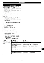 Preview for 121 page of GreenWorks GD48TCS Operator'S Manual