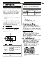 Предварительный просмотр 5 страницы GreenWorks GLW300 Operator'S Manual