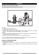 Preview for 20 page of GreenWorks GPW 1951 Operator'S Manual