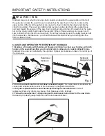 Предварительный просмотр 7 страницы GreenWorks GS 180 Owner'S Manual