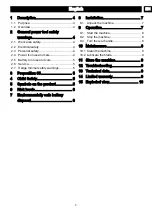 Предварительный просмотр 2 страницы GreenWorks HTF301 Operator'S Manual