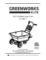 Preview for 1 page of GreenWorks LC-220-T Owner'S Manual