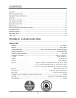 Preview for 2 page of GreenWorks LC-220-T Owner'S Manual