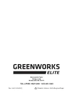 Предварительный просмотр 24 страницы GreenWorks LC-220-T Owner'S Manual