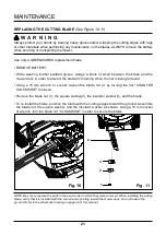 Предварительный просмотр 21 страницы GreenWorks MO40B00 Owner'S Manual