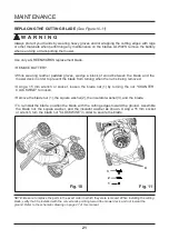 Предварительный просмотр 21 страницы GreenWorks MO40B01 Owner'S Manual