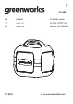 GreenWorks PA734K Operator'S Manual предпросмотр