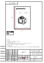 GreenWorks PAG901 Operator'S Manual preview