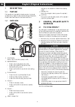 Предварительный просмотр 5 страницы GreenWorks PAG901 Operator'S Manual