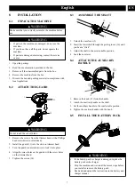 Предварительный просмотр 7 страницы GreenWorks STG304 Operator'S Manual