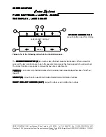 Preview for 10 page of GREER Company Microguard 414 Operator'S Manual