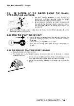 Preview for 21 page of Gregoire Besson SP9 COMPACT Instruction Of Utilization And Maintenance