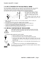 Preview for 23 page of Gregoire Besson SP9 COMPACT Instruction Of Utilization And Maintenance