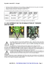 Preview for 42 page of Gregoire Besson SP9 COMPACT Instruction Of Utilization And Maintenance