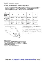 Preview for 63 page of Gregoire Besson SP9 COMPACT Instruction Of Utilization And Maintenance