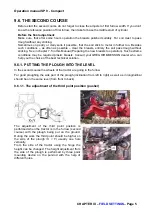 Preview for 73 page of Gregoire Besson SP9 COMPACT Instruction Of Utilization And Maintenance