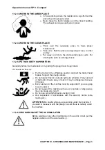 Preview for 89 page of Gregoire Besson SP9 COMPACT Instruction Of Utilization And Maintenance