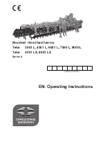 Gregoire Besson Tetra 3001 L Operating Instructions Manual preview