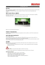 Preview for 4 page of Greijmans MVT-390 User Manual