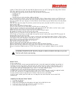 Preview for 9 page of Greijmans MVT-390 User Manual