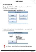 Preview for 6 page of Greiner Vibrograf Chrono Touch Operating Manual