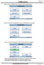 Preview for 7 page of Greiner Vibrograf Chrono Touch Operating Manual