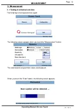 Preview for 12 page of Greiner Vibrograf Chrono Touch Operating Manual