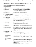 Preview for 2 page of Greiner Vibrograf Magnotest II Operating Manual